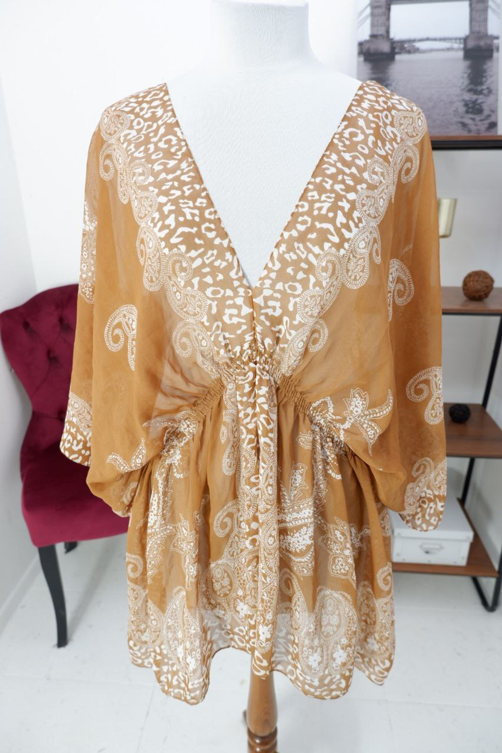 Блузка летняя 48-52 размер