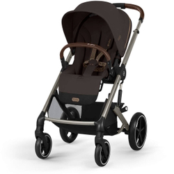 Cybex Детская коляска Balios S Lux BLK 2 в 1 цвет Chocolate Brown