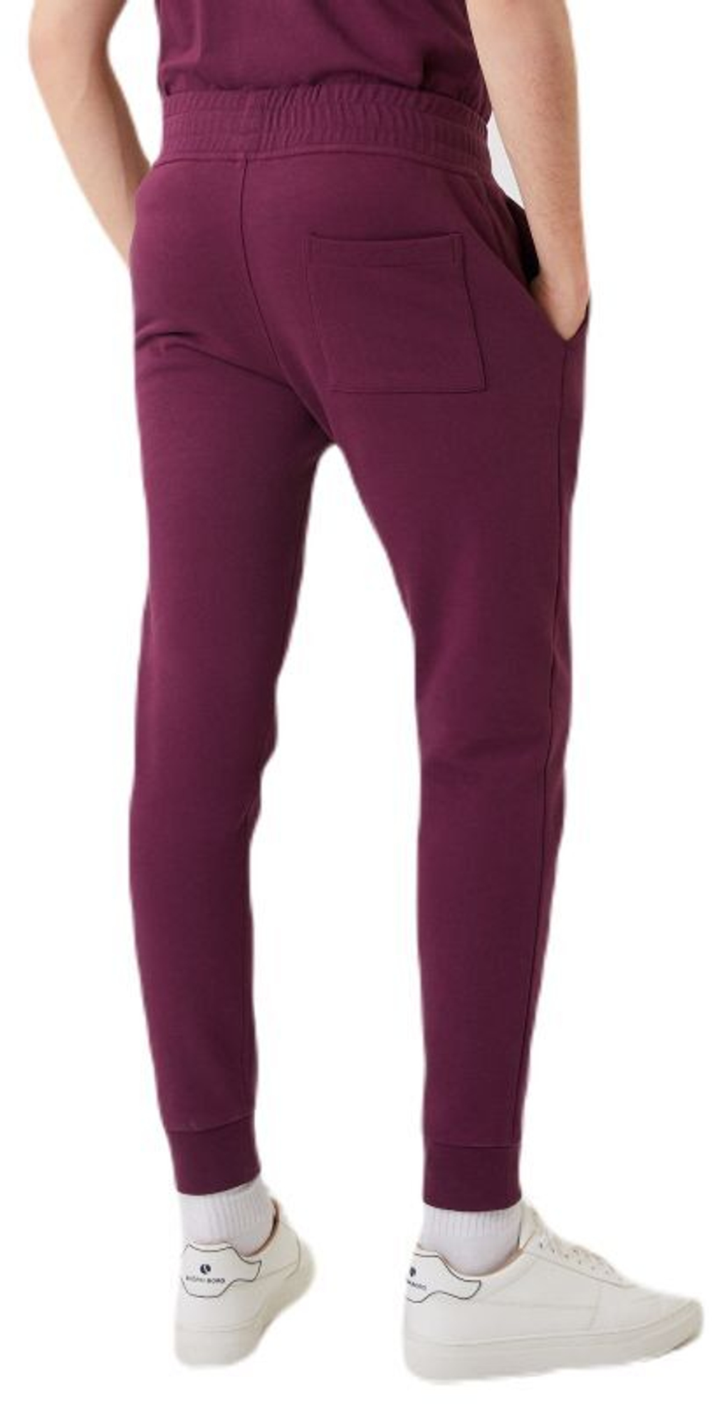 Мужские теннисные штаны Björn Borg Logo Pants - Фиолетовый