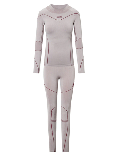 Комплект термобелья VIKING Gaja Turtle Neck Lady Set Grey (US:M)