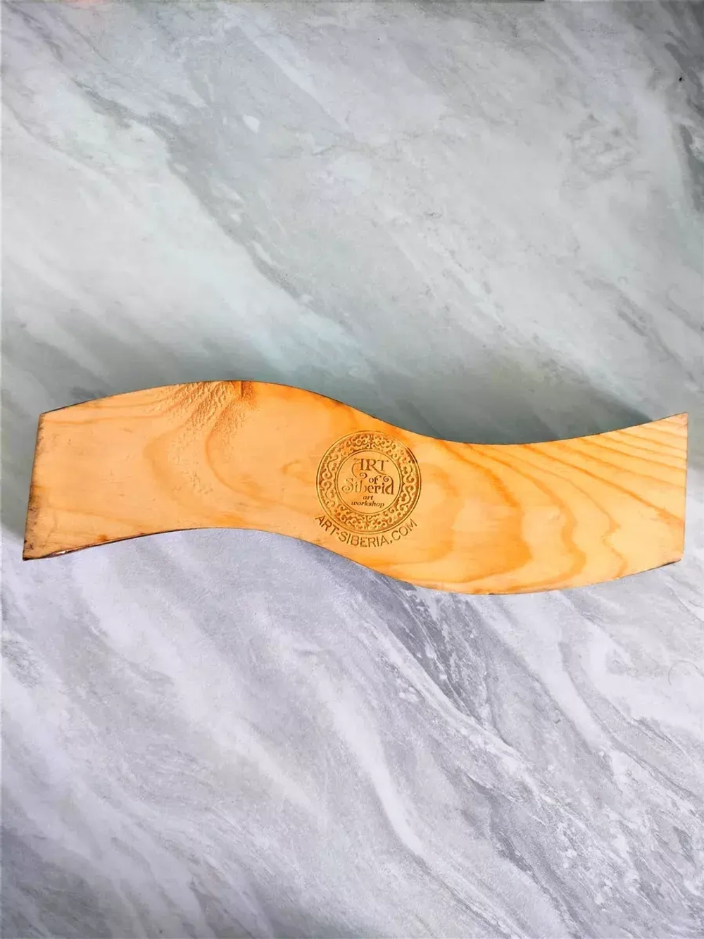 Шотница подставка из кедра с 5 стопками