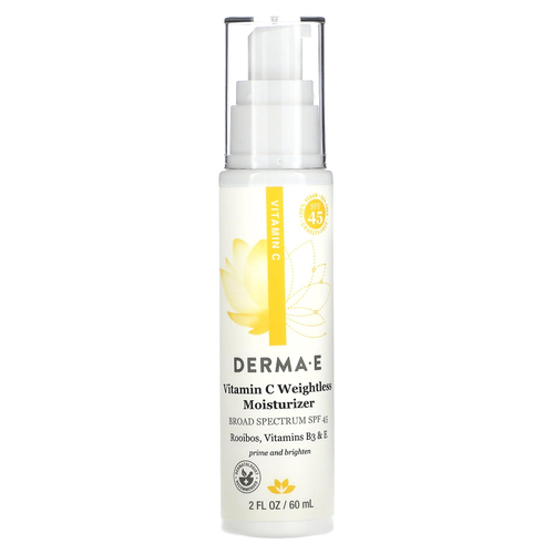 DERMA E, Невесомое увлажняющее средство с витамином C, SPF 45, 60 мл (2 жидк. унц.)