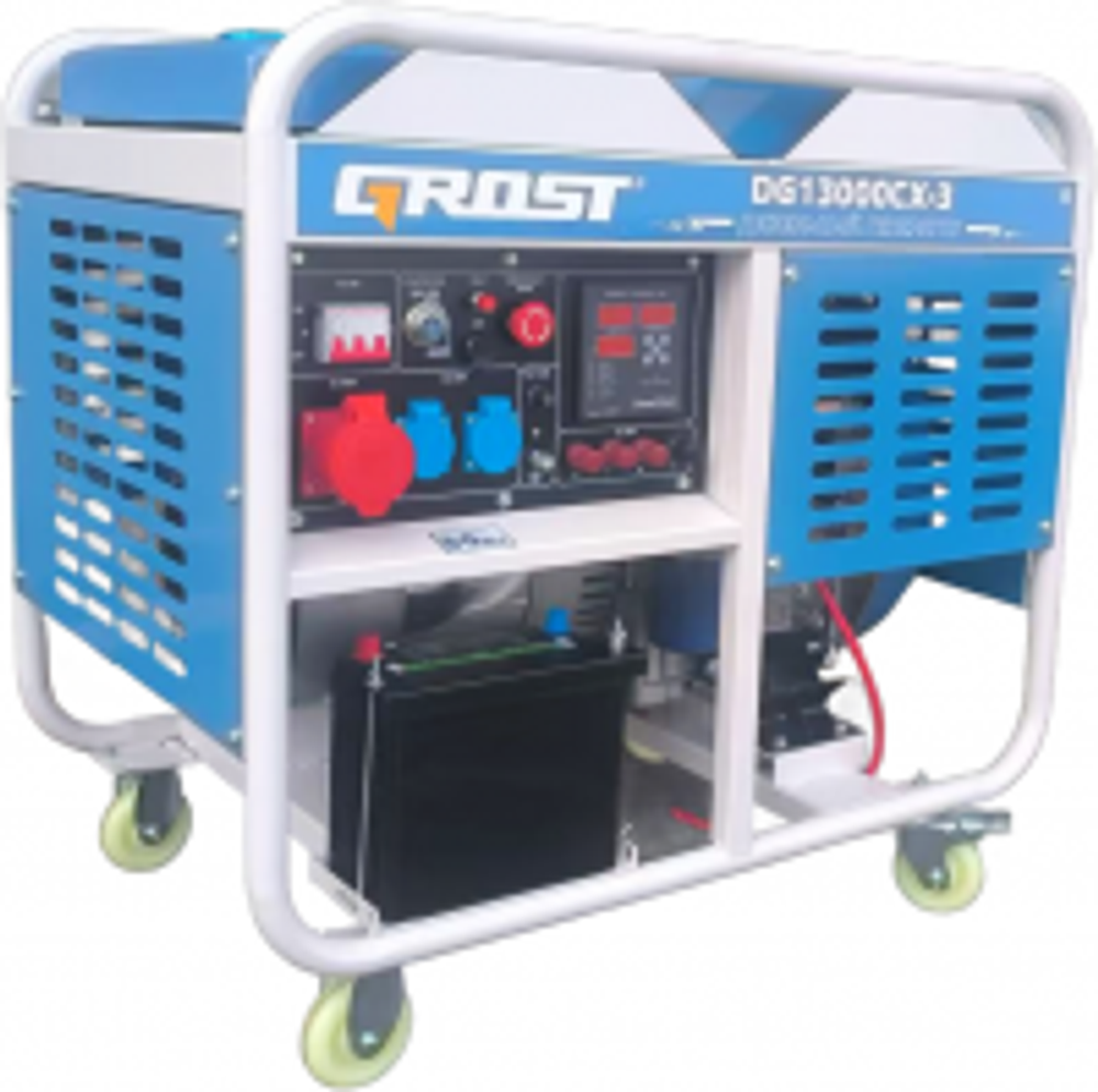Дизельный генератор GROST DG13000CXE-3 (220/380В)