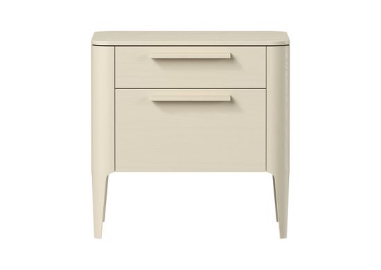 Тумба прикроватная Type oak 2 ящика ширина 50 см (дымка)