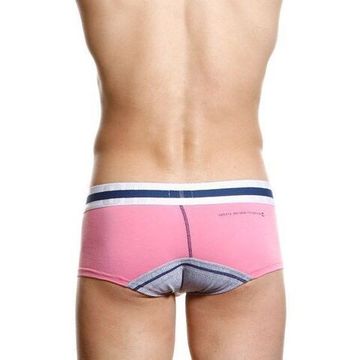 Мужские трусы хипсы розовые Croota Midpoint Hipster Pink