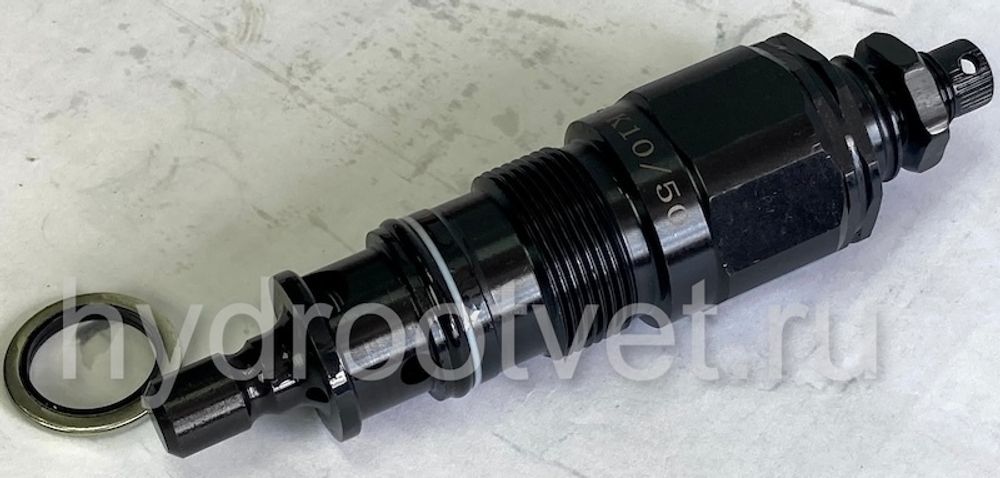 DBDS6K1X/400 - Предохранительный клапан прямого управления Ду6, давление регулировки до 400 бар, тип монтажа - встраиваемый, элемент регулировки S = винт