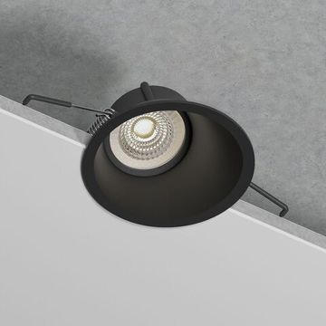 Встраиваемый светильник 1*GU10 25059/01 чёрный Side Elektrostandard