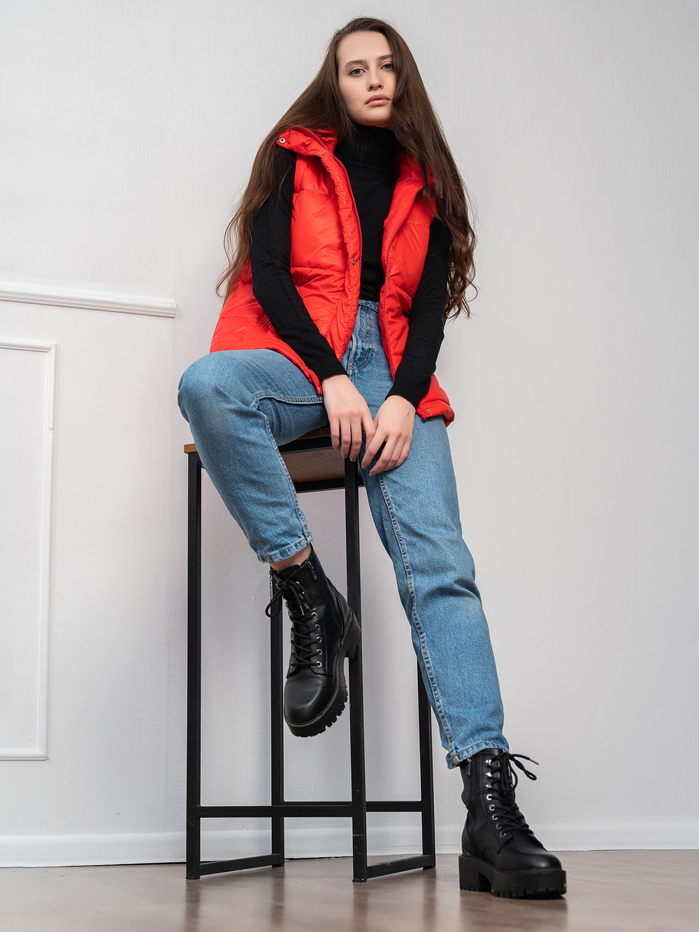 Жилет "Стар" красный