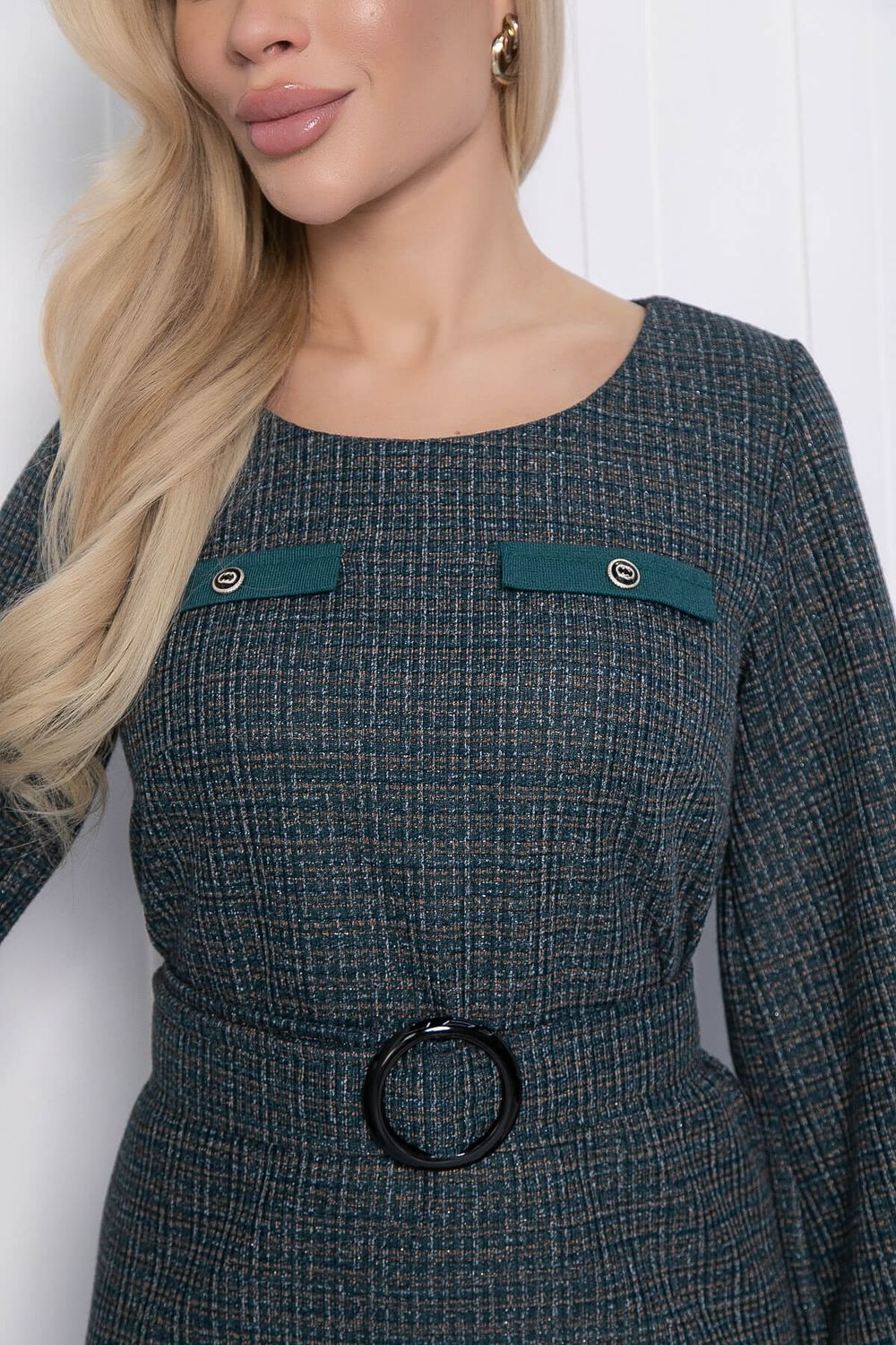 Платье Шарли (темно-зеленое) П12482-18 LT Collection
