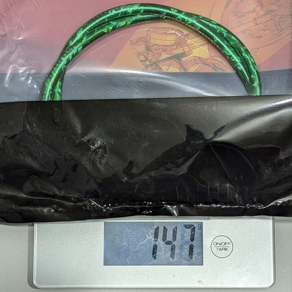Трос газа 970мм красный