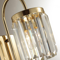 4987/1W CLASSIC ODL22 639 золотой/хрусталь Бра E14 1*40W VASSA