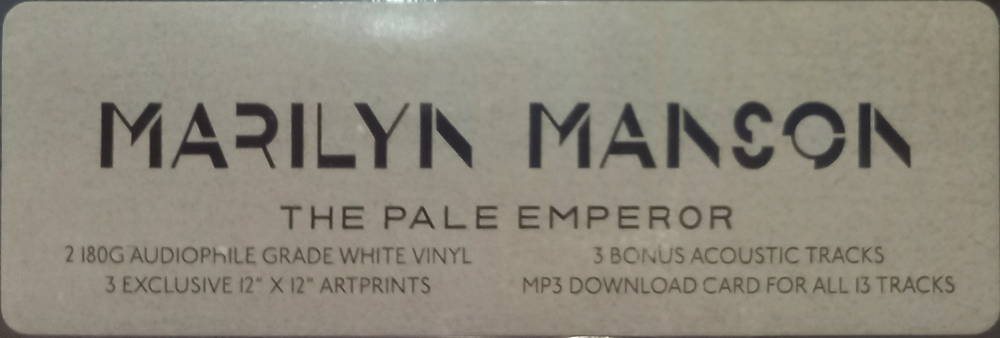 Marilyn Manson / The Pale Emperor (Coloured Vinyl)(2LP)