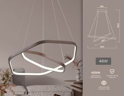 Ambrella Подвесной светодиодный светильник Line FL361