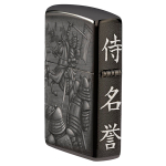 Зажигалка Zippo Knight Fight Design с покрытием High Polish Black