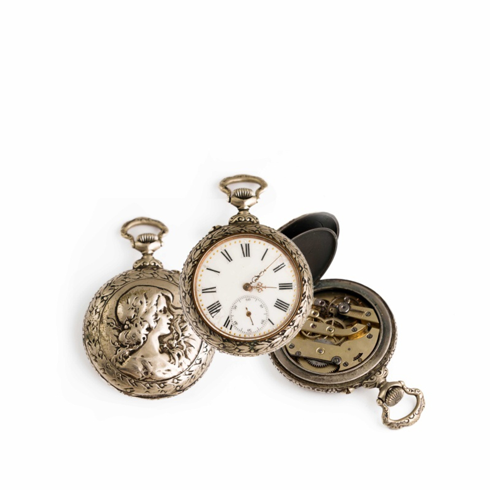 Коллекционные швейцарские карманные часы