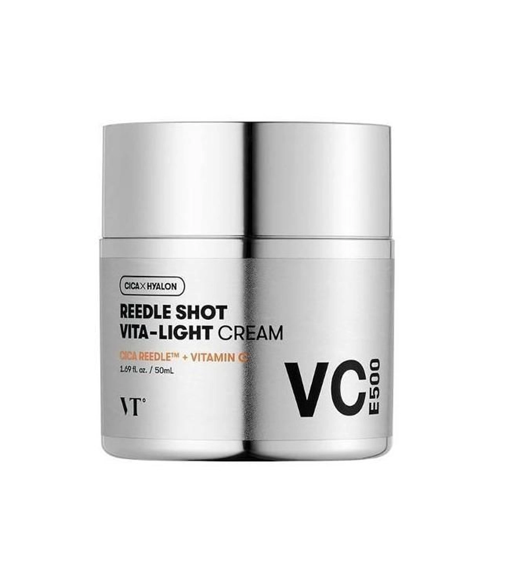 Крем для лица с микроиглами VT Cosmetics Reedle Shot Vita-Light Cream 50ml