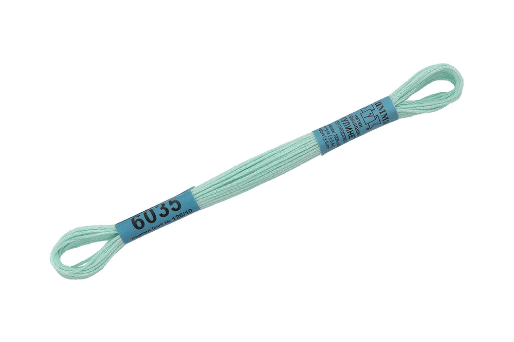 Мулине  "Gamma", 100% хлопок, 8 м,  №6035