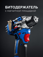 ЗУБР КОМПАКТ #2, 12 В, 45 Н·м, 1 АКБ тип Т7 (2 А·ч), дрель-шуруповерт, BRUSHLESS, кейс, Профессионал (DB-121-21)