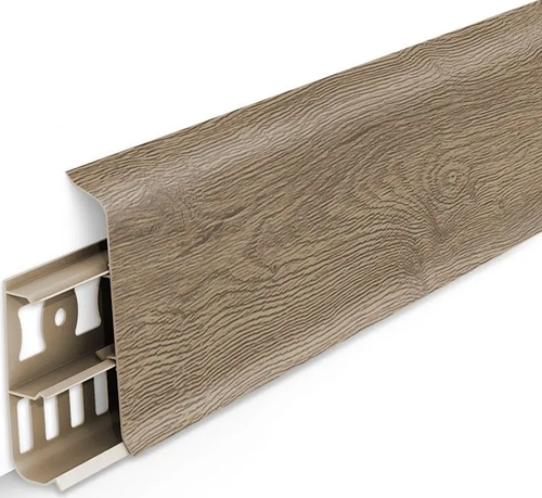 Плинтус Деконика 70мм 2,2м 205 Дуб капучино