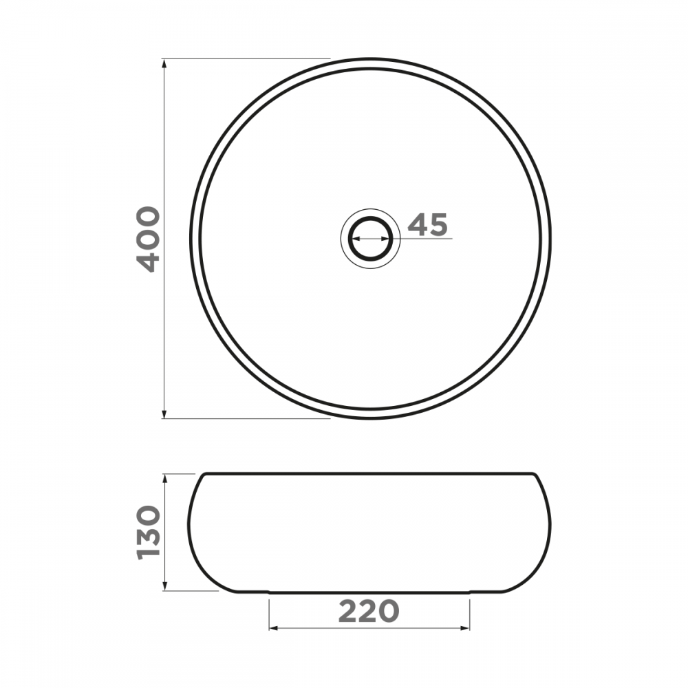 Раковина для ванной Omoikiri Fumico-NU