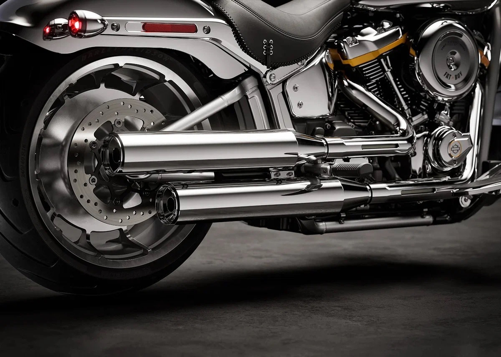 Harley-Davidson Fat Boy 117 Gray Ghost (Icon Collection)