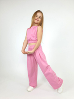 02-157-1 Комплект для девочки (майка-топ+ брюки)
