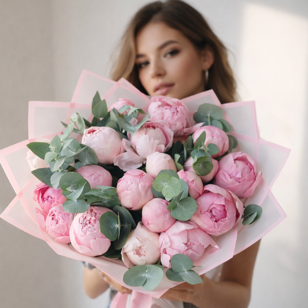 Букет "Розовое облачко"