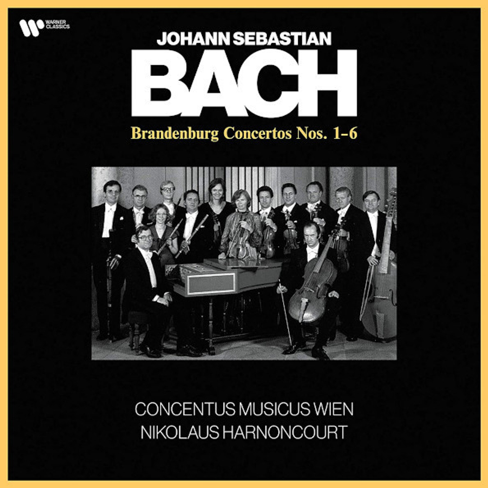 Nikolaus Harnoncourt, Concentus Musicus Wien / Johann Sebastian Bach: The Brandenburg Concertos Nos. 1-6 (2LP)