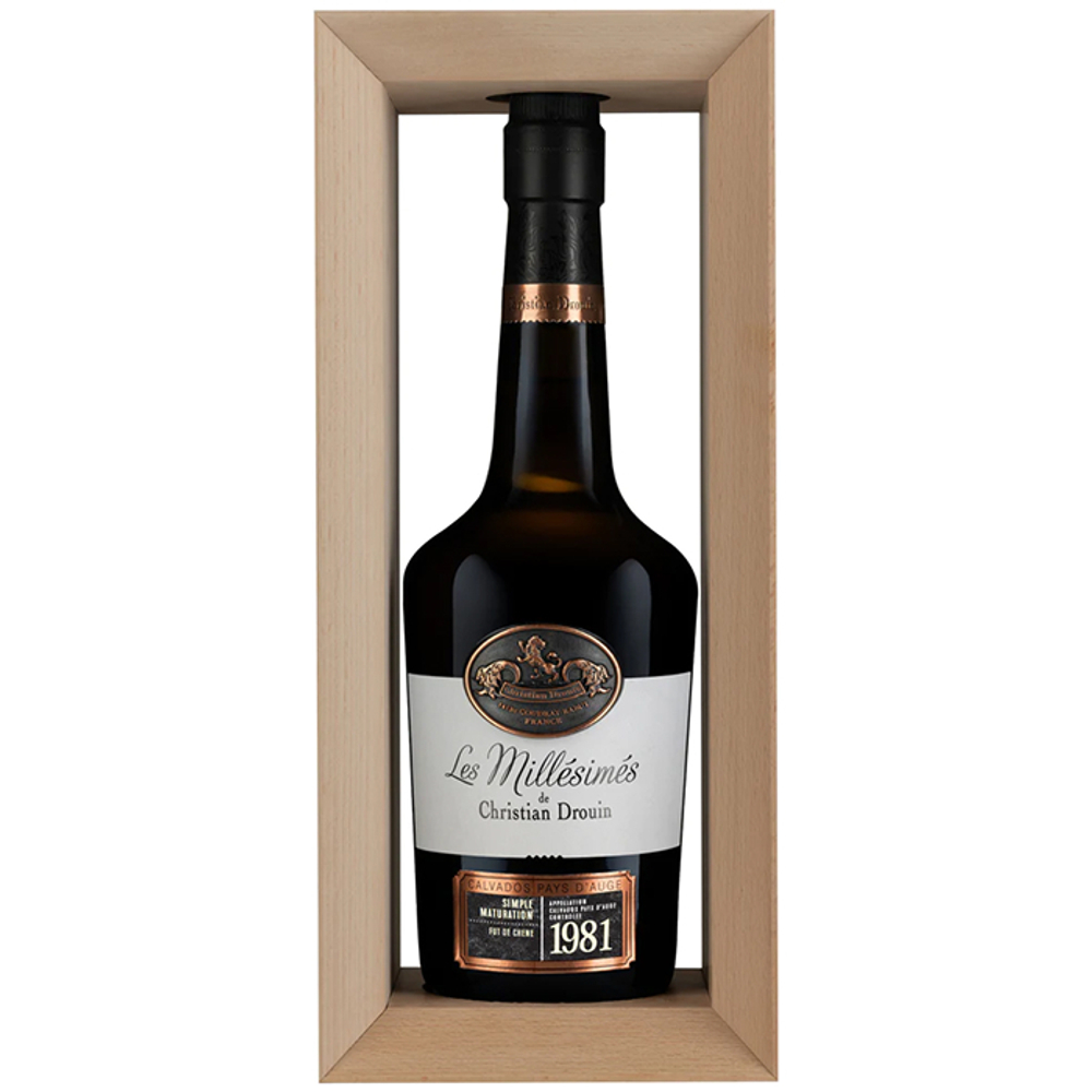 Кальвадос Christian Drouin Calvados Pays d'Auge 1981, 0.7 л.