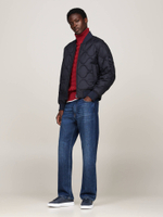 Кожаные кроссовки Tommy Hilfiger - темно-синий(FM0FM05297)