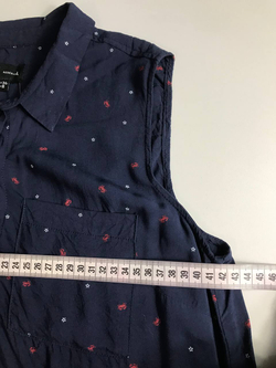 Блузка Reserved легкая и модная, маркировка 36, визуально на 42 размер