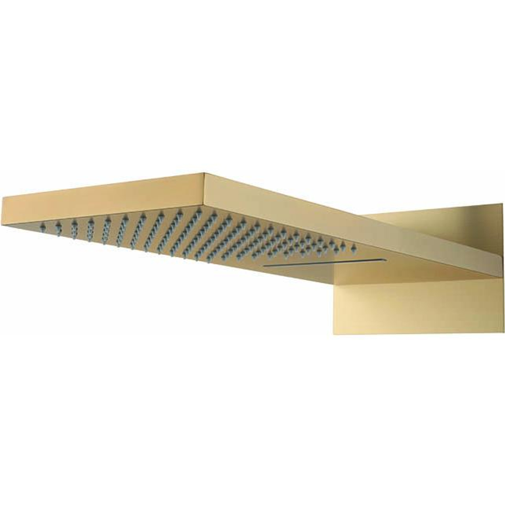 Верхний душ с каскадом Boheme FUSION 419-2-MG Mat Gold