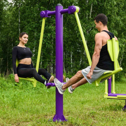 Smart-1023 Уличный тренажер Жим ногами (двусторонний) ZAVODSPORTA