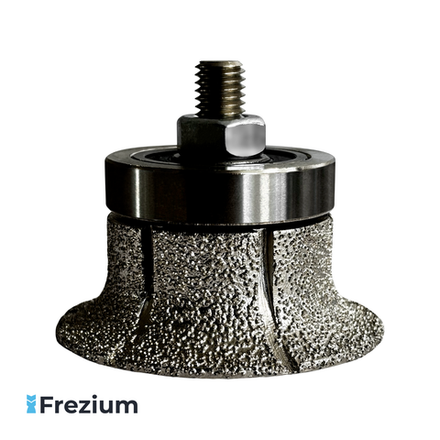 Фигурная алмазная фреза по камню для кантофрезера и профилеобразующих машин (D65 L34)