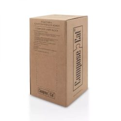 Подставка для кухонных ножей 11х11х24см ComposeEat Elegance белое дерево