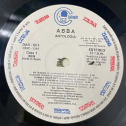 Винтажная виниловая пластинка LP Сборник ABBA АББА Antologia (Испания 1982) Mamma Mia