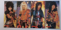 Винтажная виниловая пластинка Motley Crue Shout At The Devil (Germany 1983)