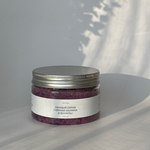 Натуральный пенный скраб "Чёрная малина и ваниль" 300 гр