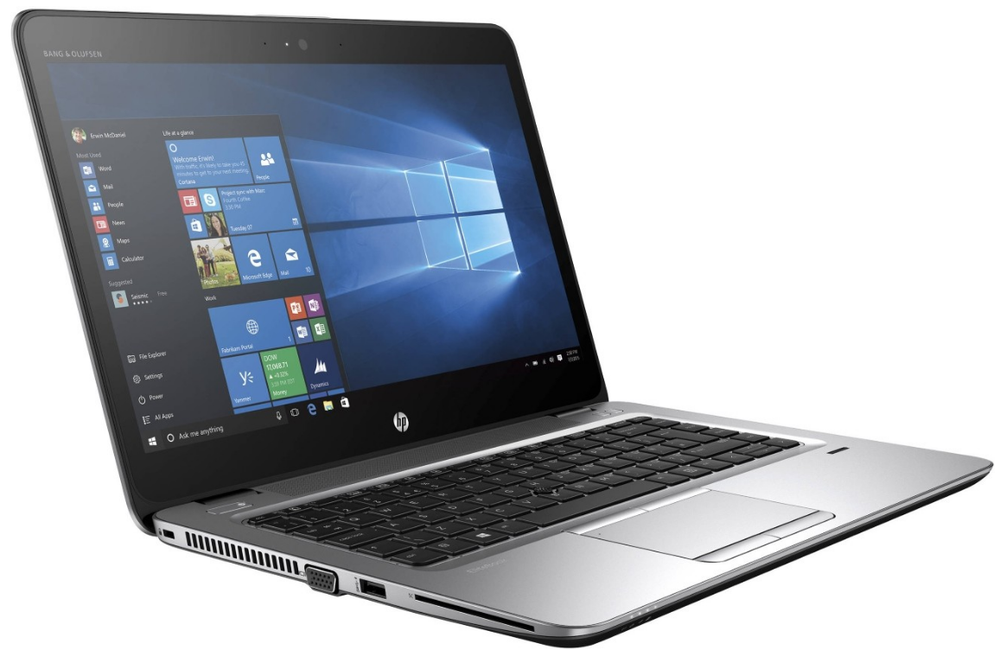 14" Ноутбук HP EliteBook 745 G3 (1920x1080, AMD Pro A8-9600B, RAM 8ГБ,SSD 256ГБ, AMD Radeon R5, Win 10Pro)