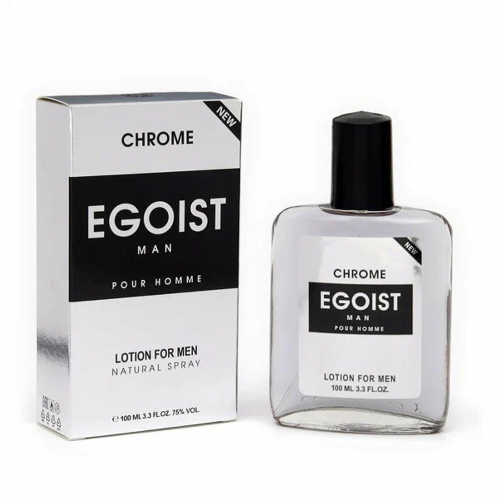 Лосьон д/мужчин"Egoist man Chrome"100мл. со спреем