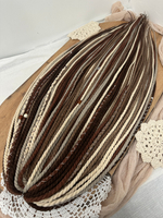 Сенегальские косы из войлока