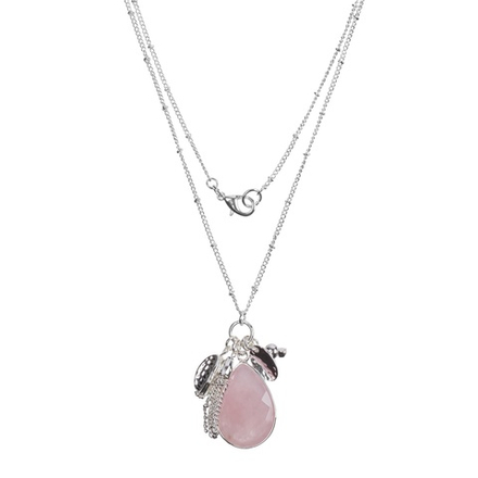 Колье Fiore Luna ROSE QUARTZ LN5125 R/S