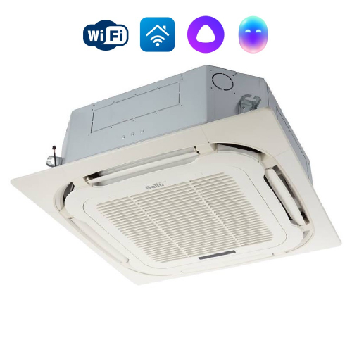 Комплект Ballu BLCI_A_C-48HN8_V4 инверторной сплит-системы, кассетного типа НС-1765406