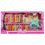 Кукла тип Модель с акессуарами, коробка HZ9026-6