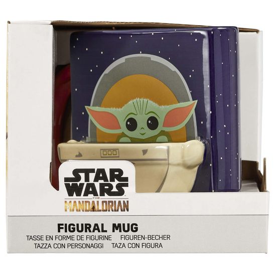 Кружка керамическая Funko Star Wars Mandalorian:The Child: Figural Mug: Drink Time UT-SW06488