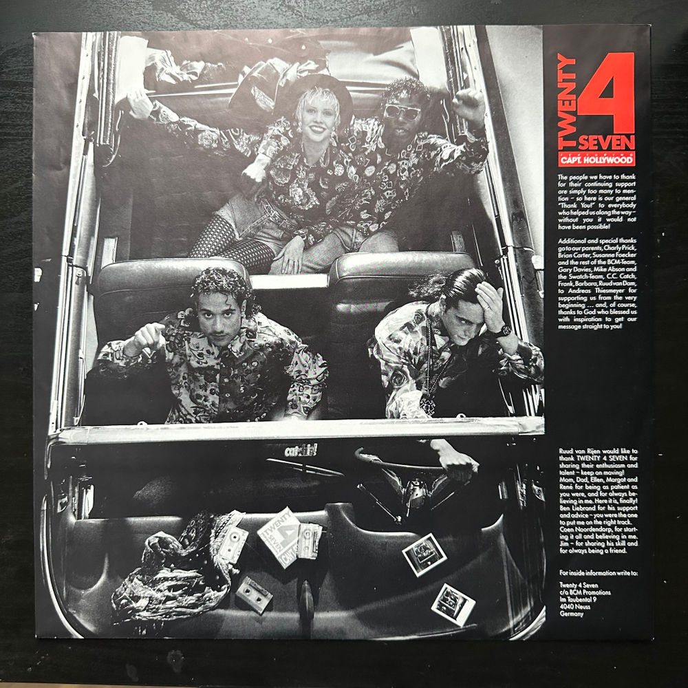 Twenty 4 Seven Featuring Capt. Hollywood - Street Moves (Скандинавия 1980г.)