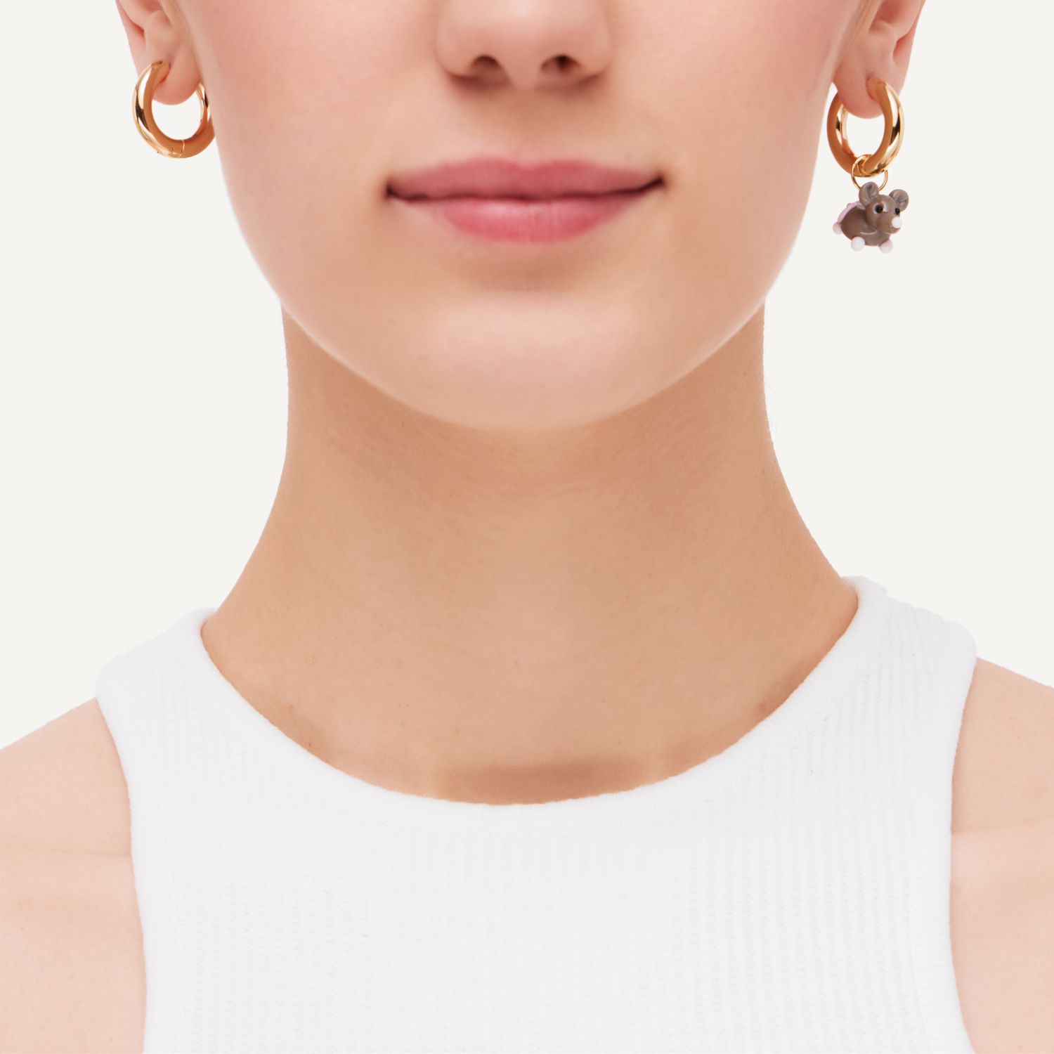 Серьги Favorite Fluffy Earrings - Rat