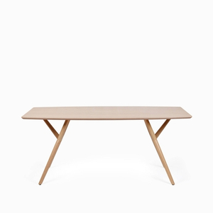 Обеденный стол Comfort Zone 180х90 шпон ясеня, бежевый