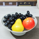 Ваза для фруктов "Люмици", светло-серая