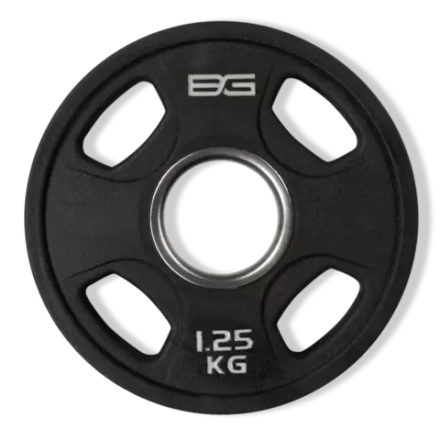 Диск олимпийский профессиональный BRONZE GYM полиуретан 1,25 кг